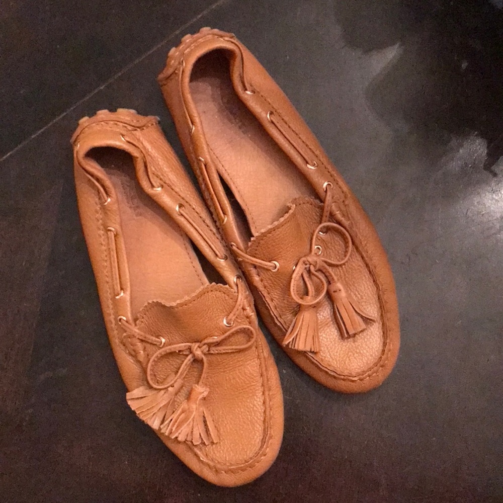 Coach driving moccasins